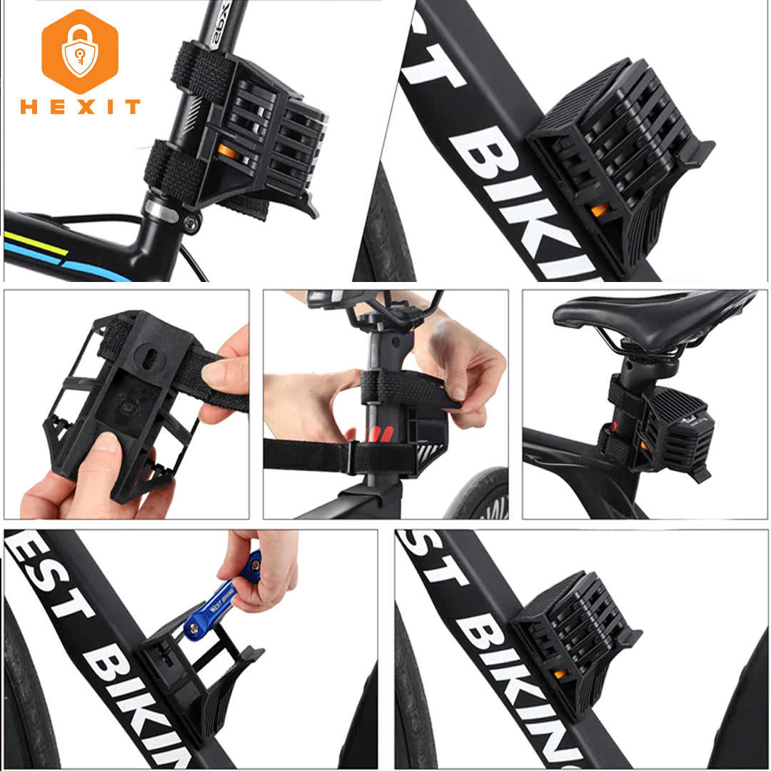 HEXIT™ Faltbares Fahrradschloss | Sicher, Kompakt & Leicht