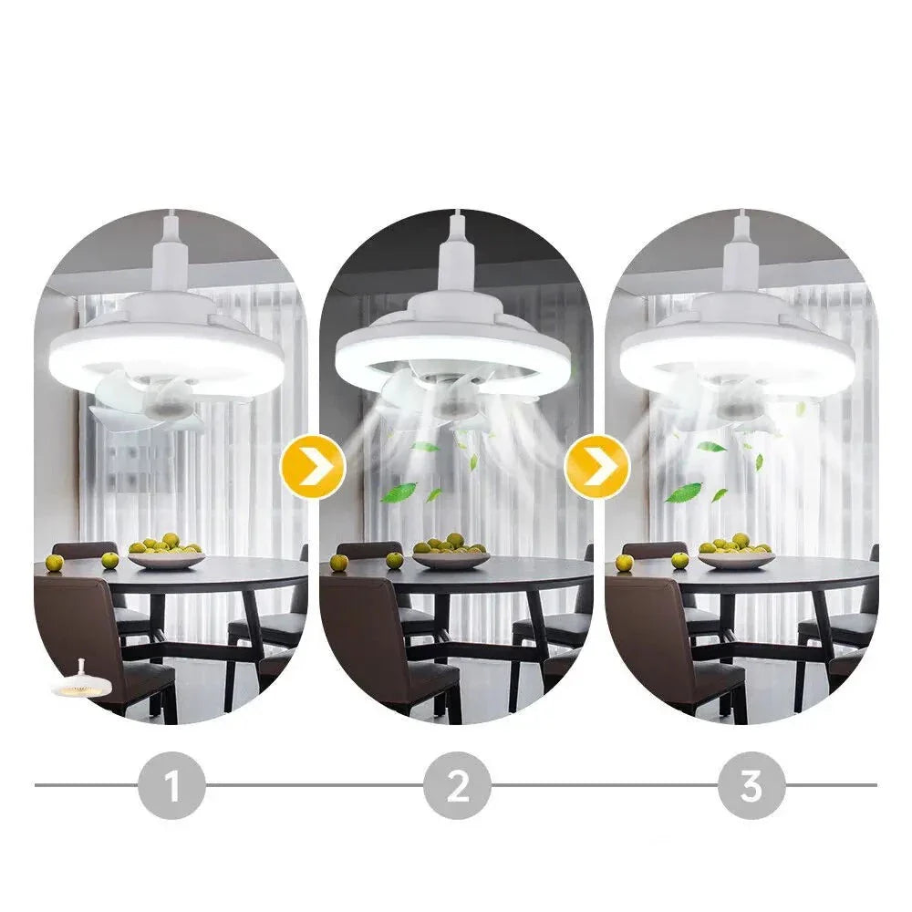 Verstellbarer Deckenventilator Licht