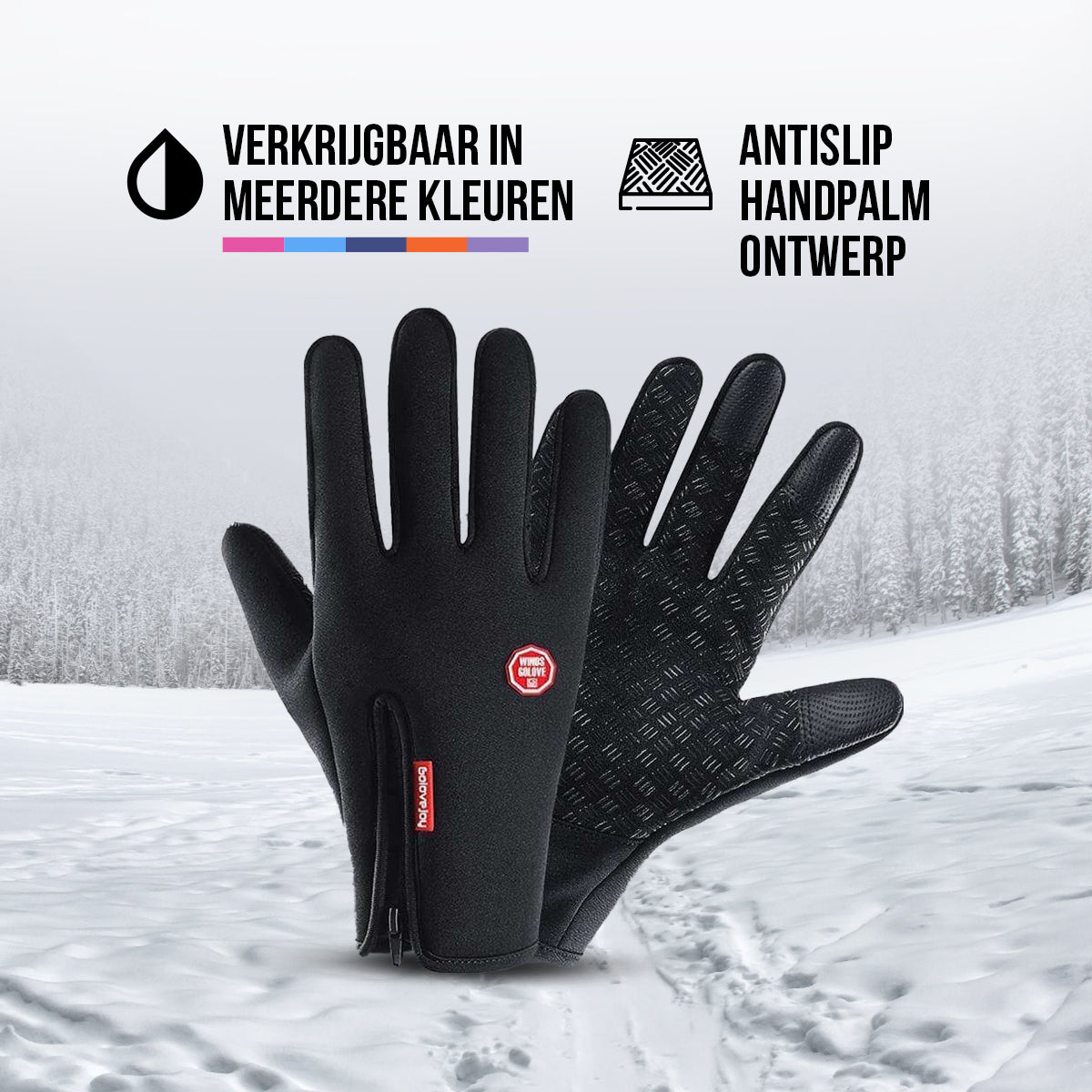Winddichte Thermische Handschuhe - Warm und Gadgetfreundlich