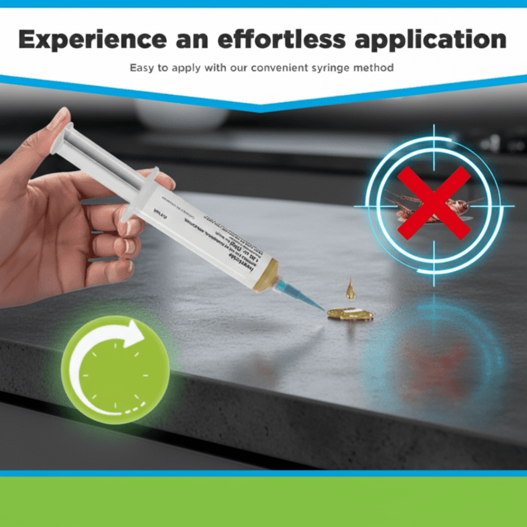 RoachGuard – Kakerlaken-Gelköder für Innen- & Außenbereiche