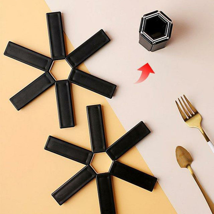 Wärmeisolierunterlage | Hitzebeständige Untersetzer für sicheres Kochen (5 Stück)