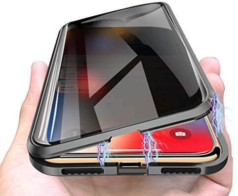 iPhone gehärtetes Glas-Hülle