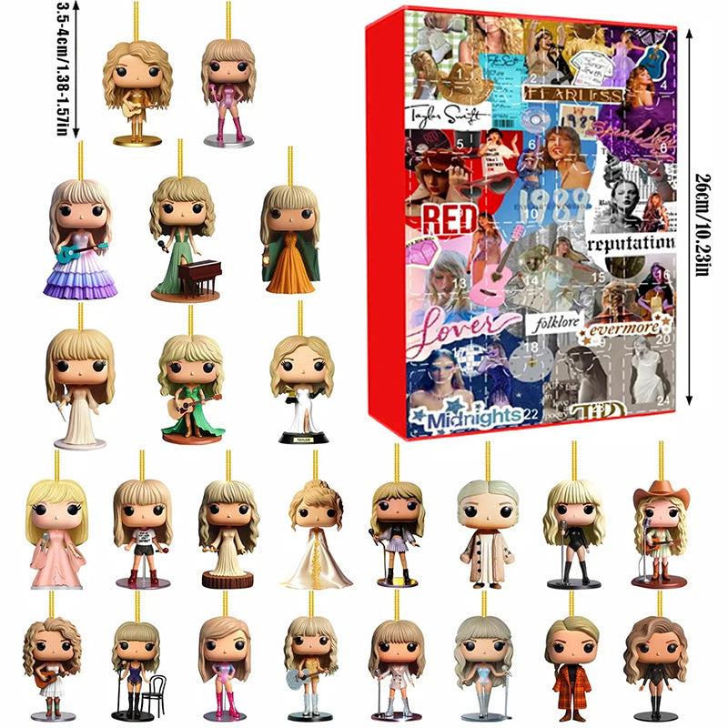 SwiftCharm Adventskalender | Bringen Sie die Magie von Taylor Swift in Ihre Feiertage