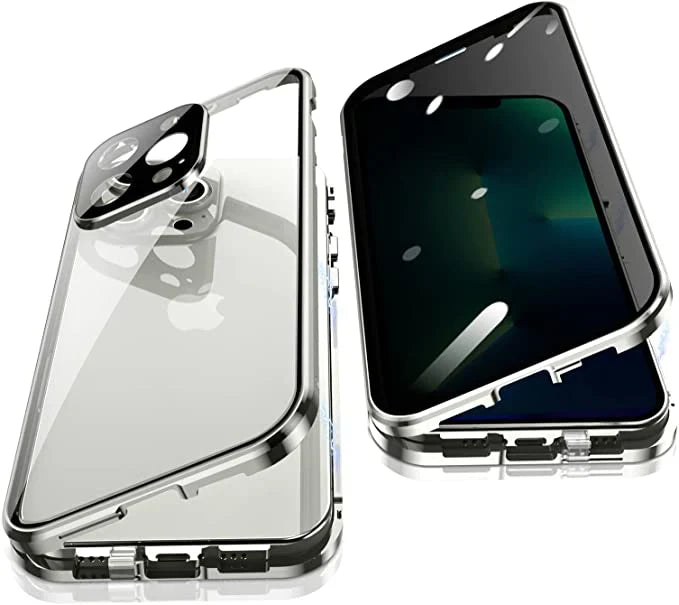 iPhone gehärtetes Glas-Hülle