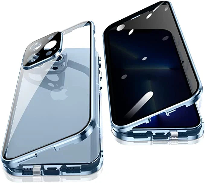 iPhone gehärtetes Glas-Hülle