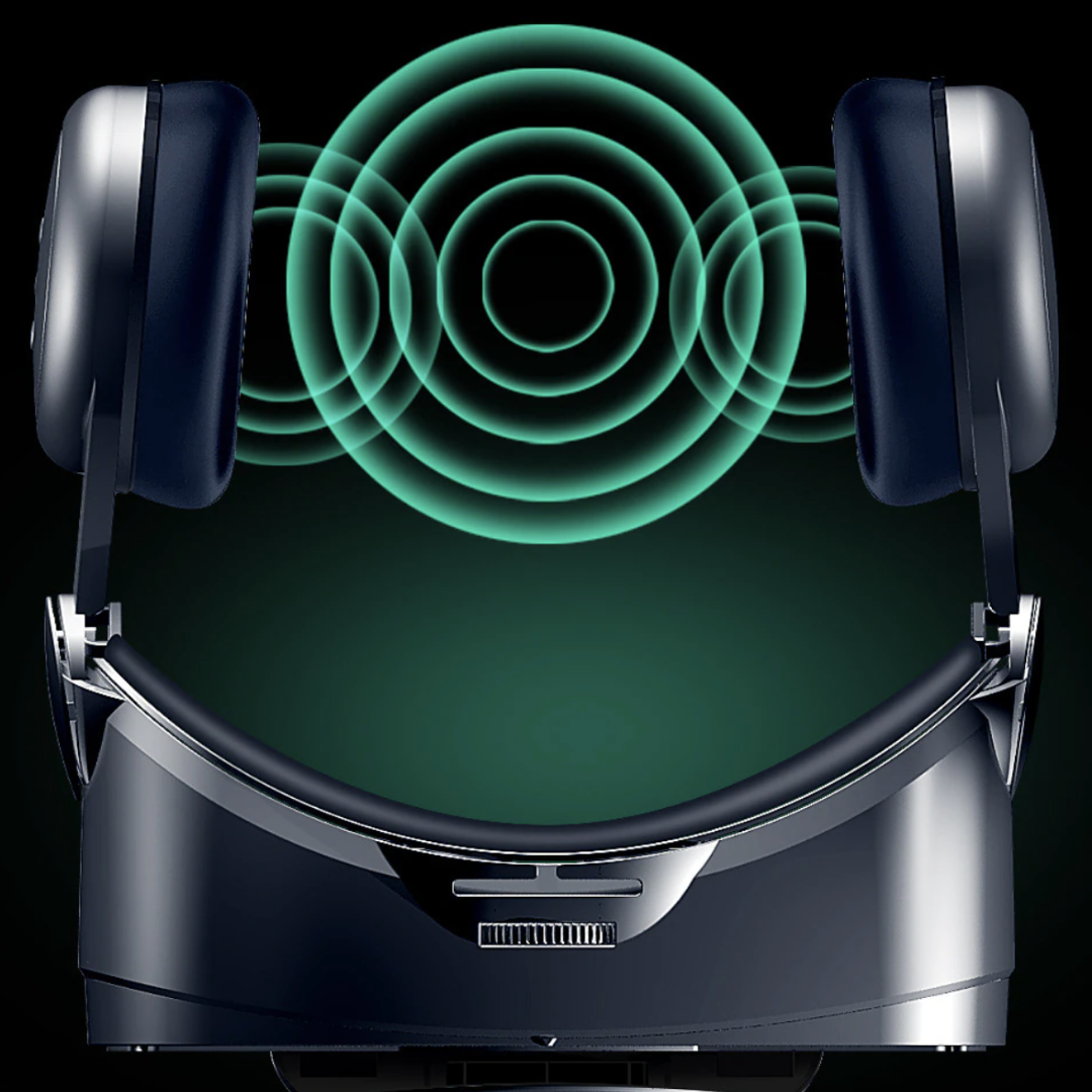 Vardi Reality PRO+™ | Smarte VR-Brille mit integrierten Kopfhörern für iPhone & Android