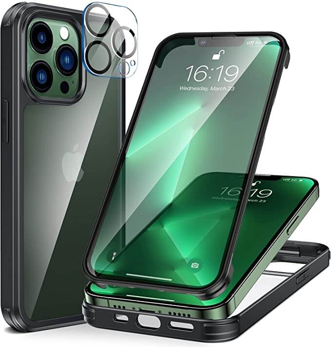 iPhone gehärtetes Glas-Hülle