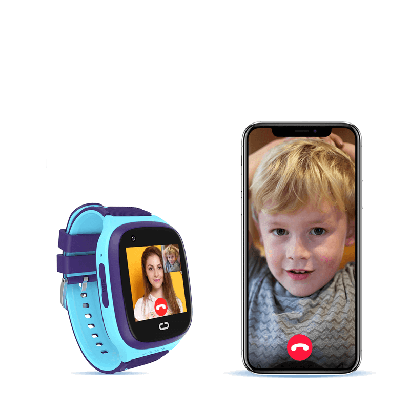 4G Kinder-Smartwatch mit GPS | Wasserdichte Smartwatch, ideal für Kommunikation und Lernen durch interaktive Funktionen.