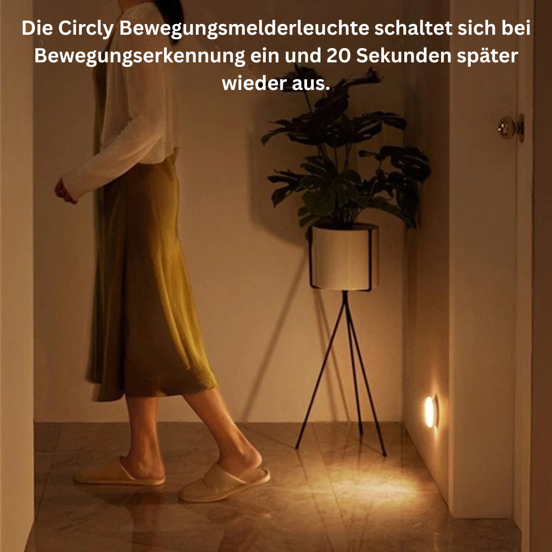 Circly Wiederaufladbare LED Lampe – Praktische Beleuchtung mit Bewegungssensor