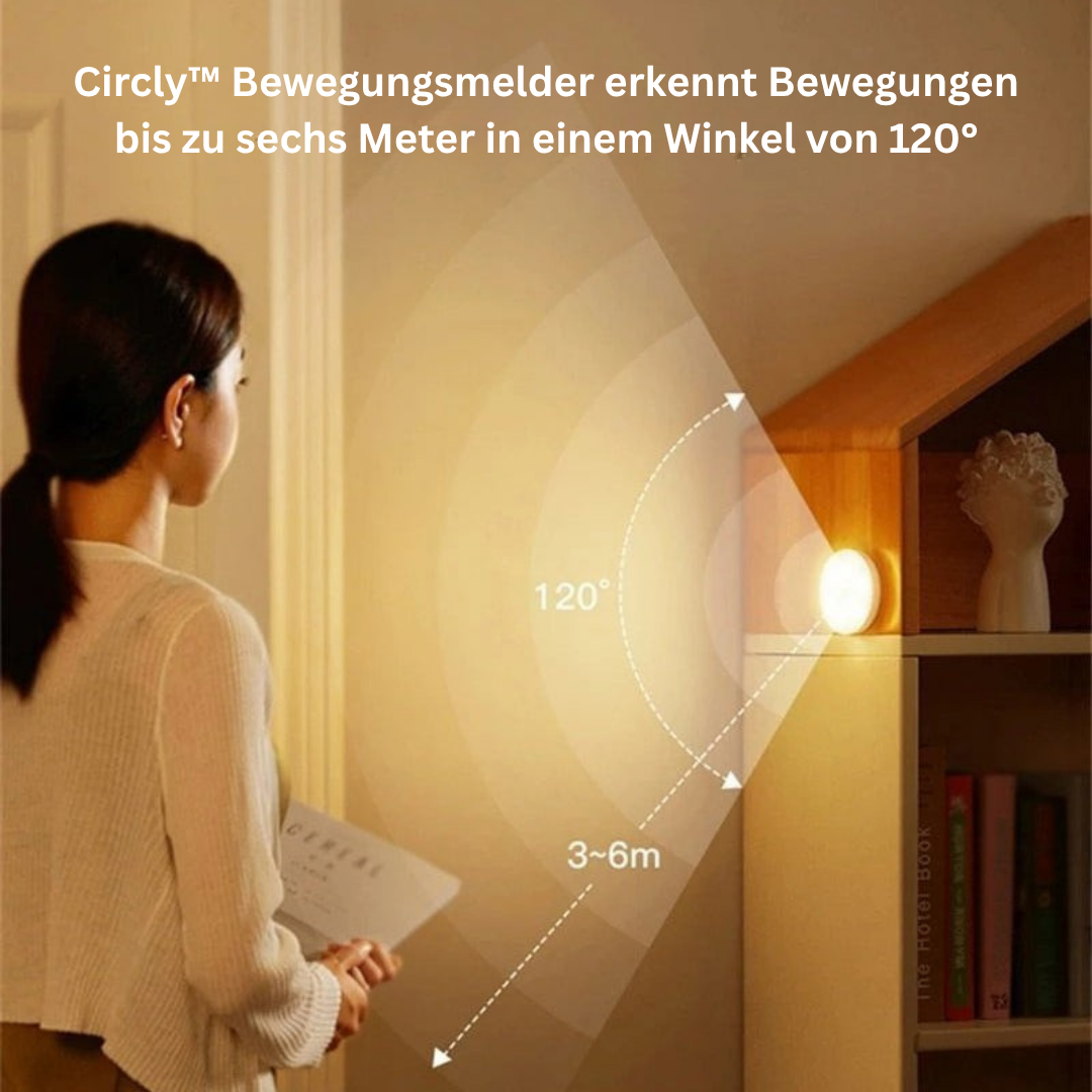 Circly Wiederaufladbare LED Lampe – Praktische Beleuchtung mit Bewegungssensor