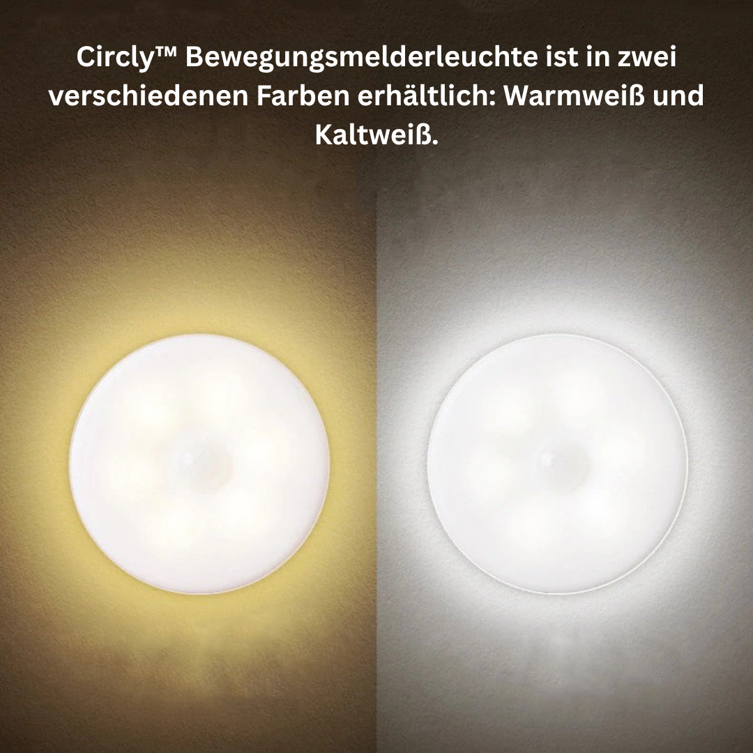 Circly Wiederaufladbare LED Lampe – Praktische Beleuchtung mit Bewegungssensor