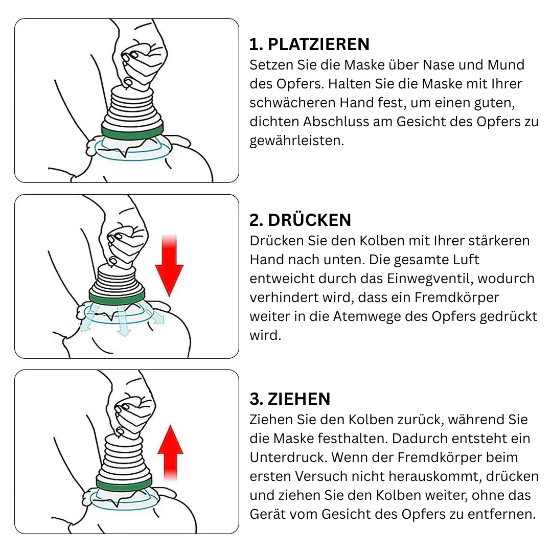 LifeSaver Anti-Verschluck-Gerät – Sofortige Notfallhilfe