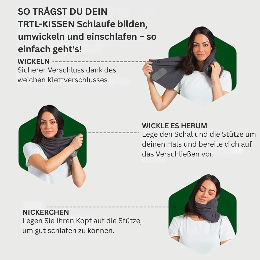 Nackenreisekissen - Ultimativer Komfort für unterwegs | Leicht & Hygienisch