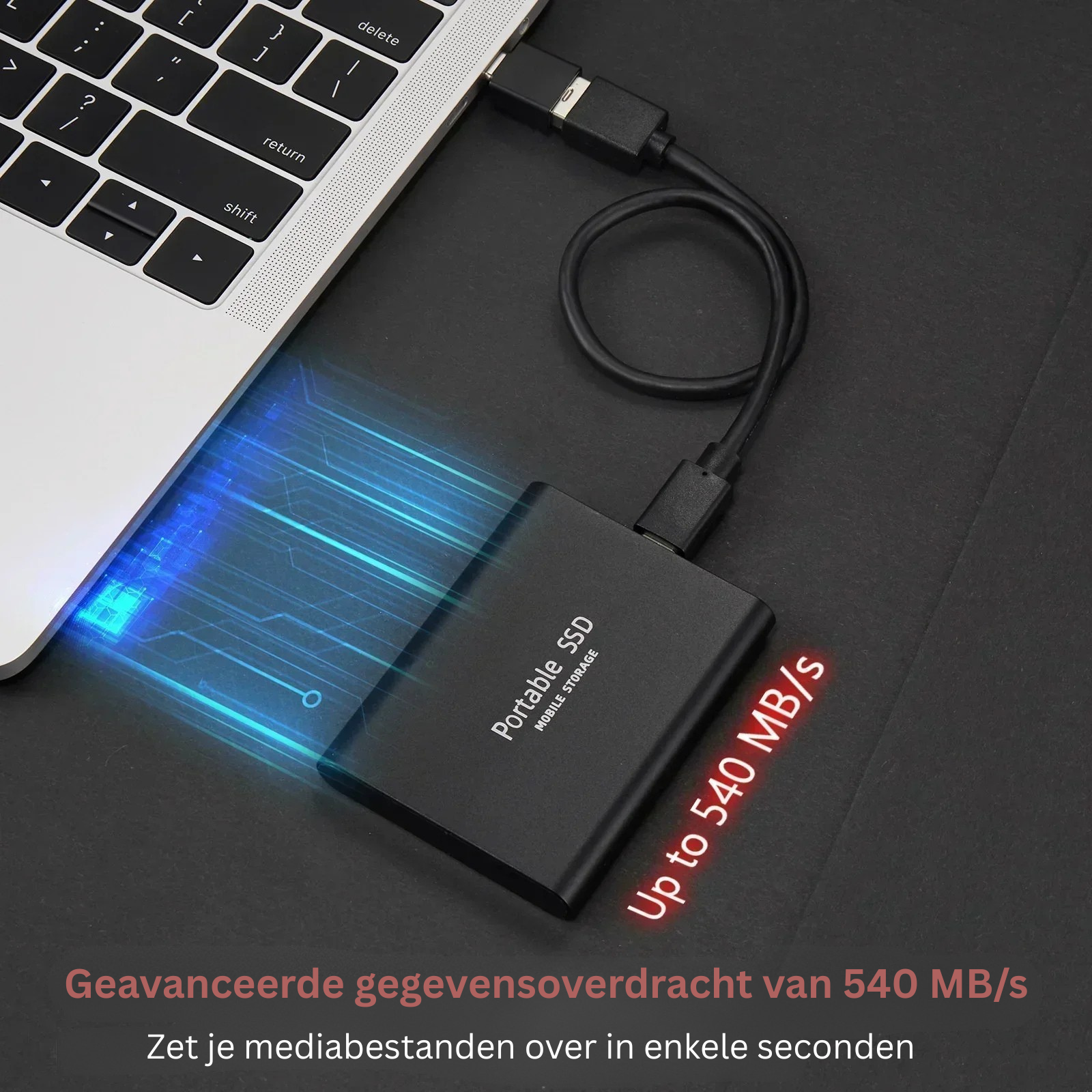 SSD Externe Ultra-Rapide 128 To – Kompakte und Zuverlässige Speicherung