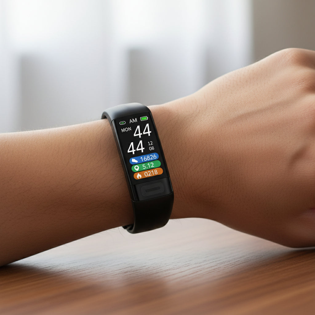 VitalBand – Smart Armband mit Blutdruckmessung, EKG & Herzfrequenzmonitor