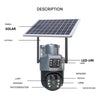 Kabellose 4K-Sicherheitskamera mit Solarpanel – DualGuard 4K