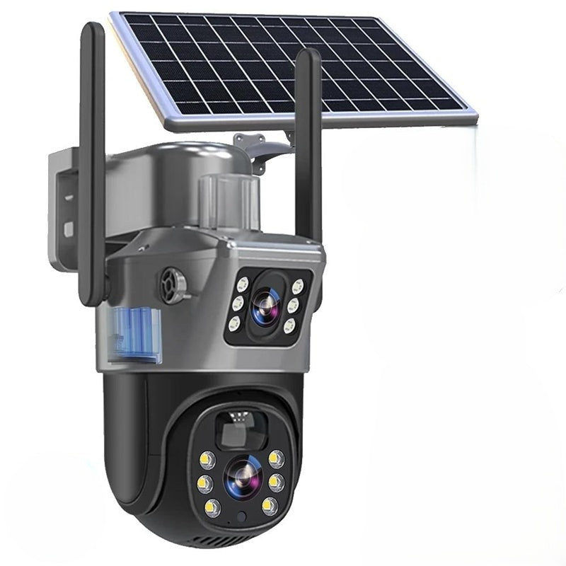 Kabellose 4K-Sicherheitskamera mit Solarpanel – DualGuard 4K
