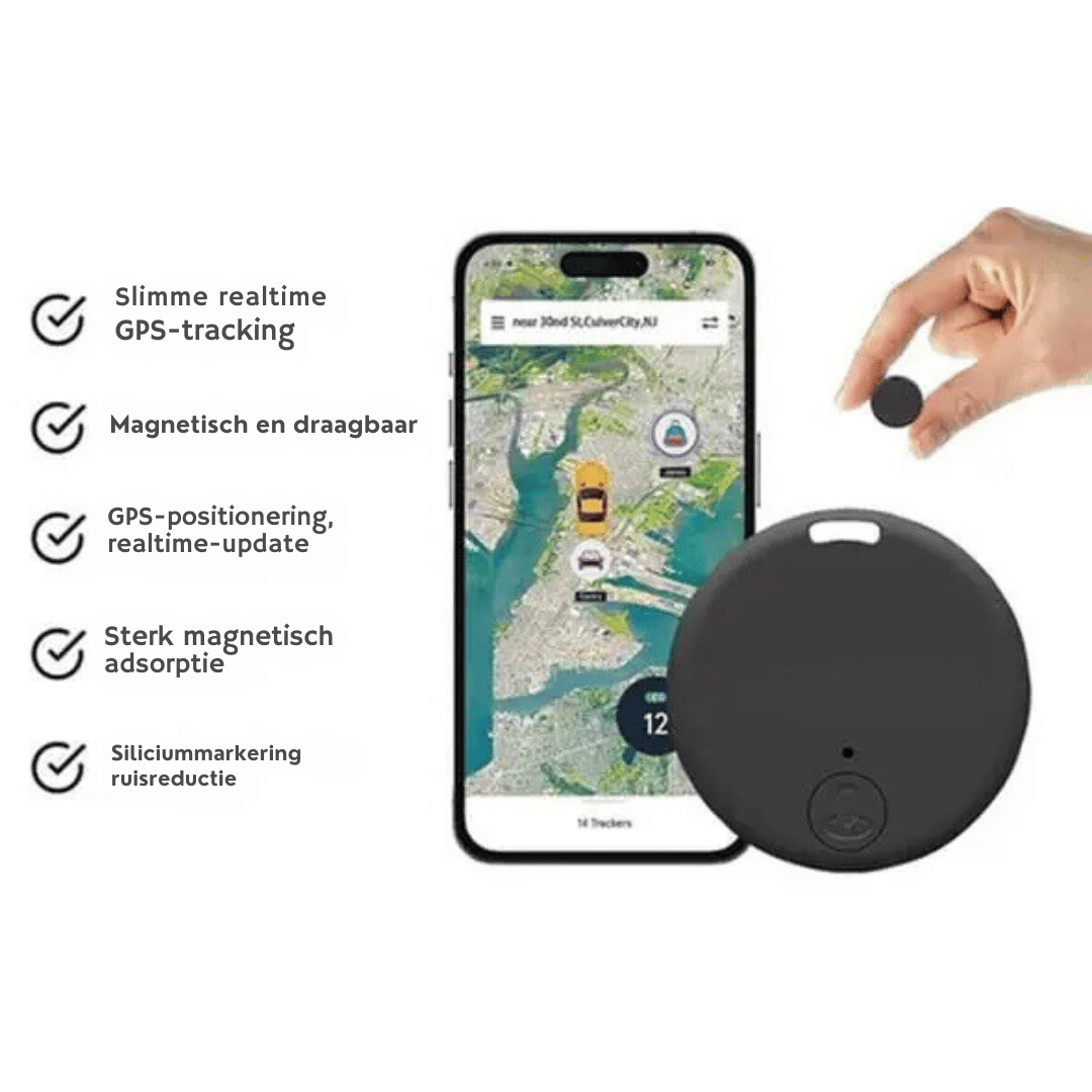 3x Mini GPS Tracker - Starker Auto- und Schlüssellocator