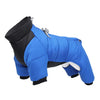 FurLuxe Wasserdichte Winterjacke mit Geschirr - Hundejacke für kleine und mittelgroße Hunde