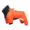 FurLuxe Wasserdichte Winterjacke mit Geschirr - Hundejacke für kleine und mittelgroße Hunde