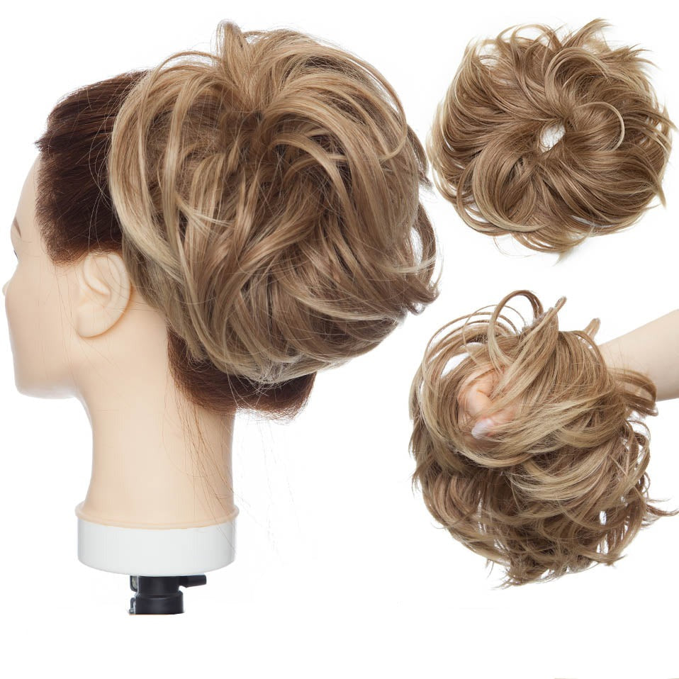 Unordentliches Haarknoten Scrunchie