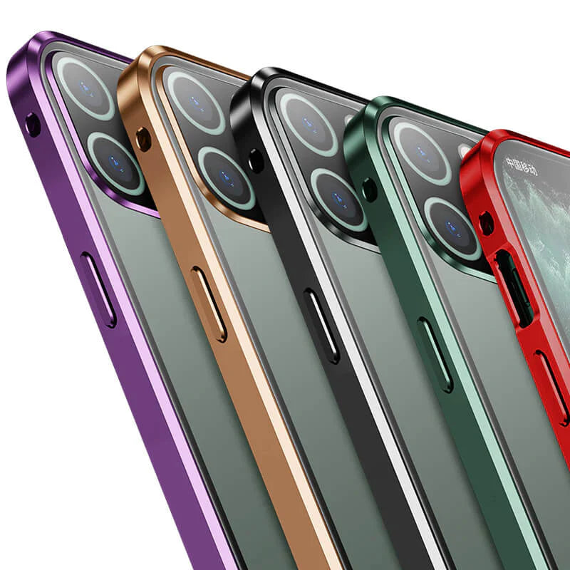 iPhone gehärtetes Glas-Hülle