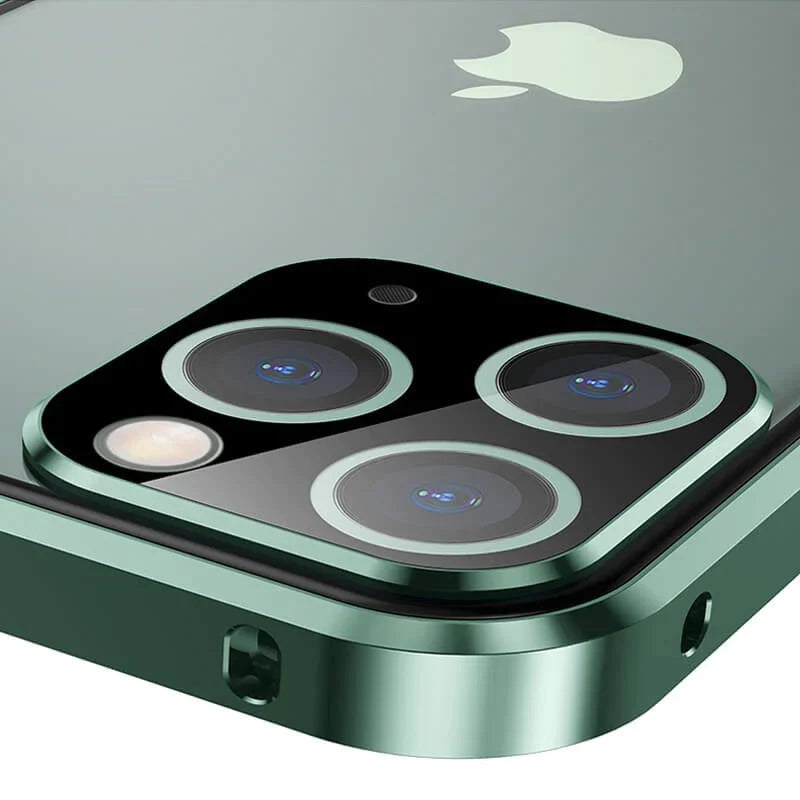 iPhone gehärtetes Glas-Hülle