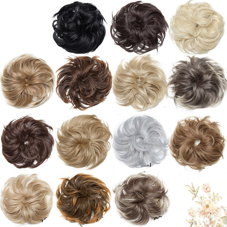 Unordentliches Haarknoten Scrunchie