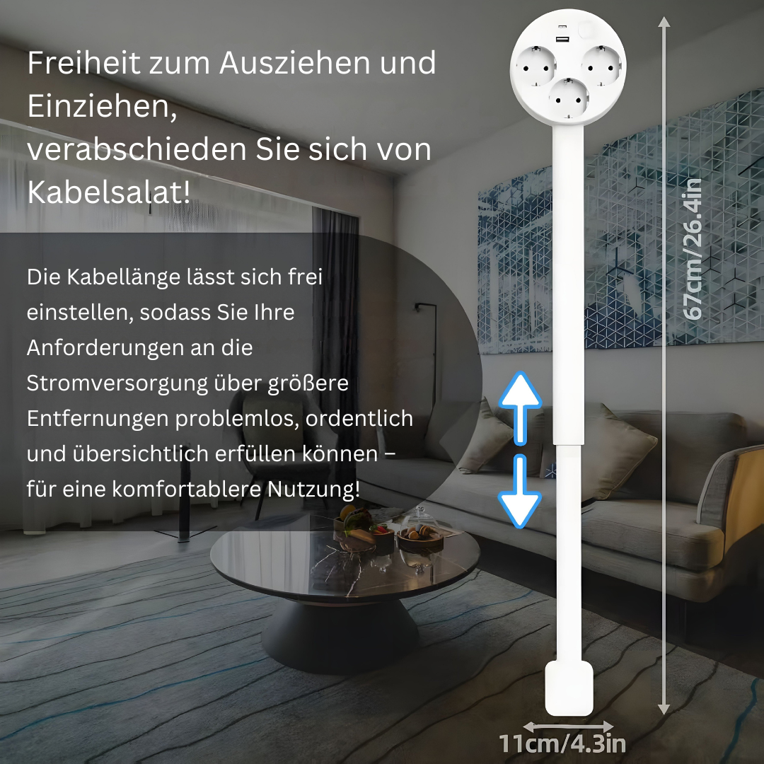 PowerReach | Die intelligente und stilvolle Steckdose für ein modernes Zuhause
