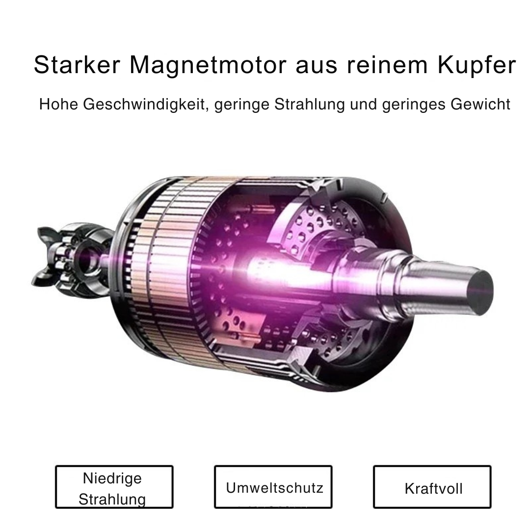 2200W Professioneller Haartrockner – Leistungsstarkes Schnelles Aufheizen mit Warm- und Kaltluft-Einstellungen