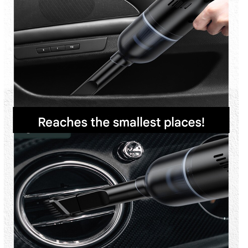 Tragbarer Auto-Staubsauger | Leicht, leise & kraftvoll