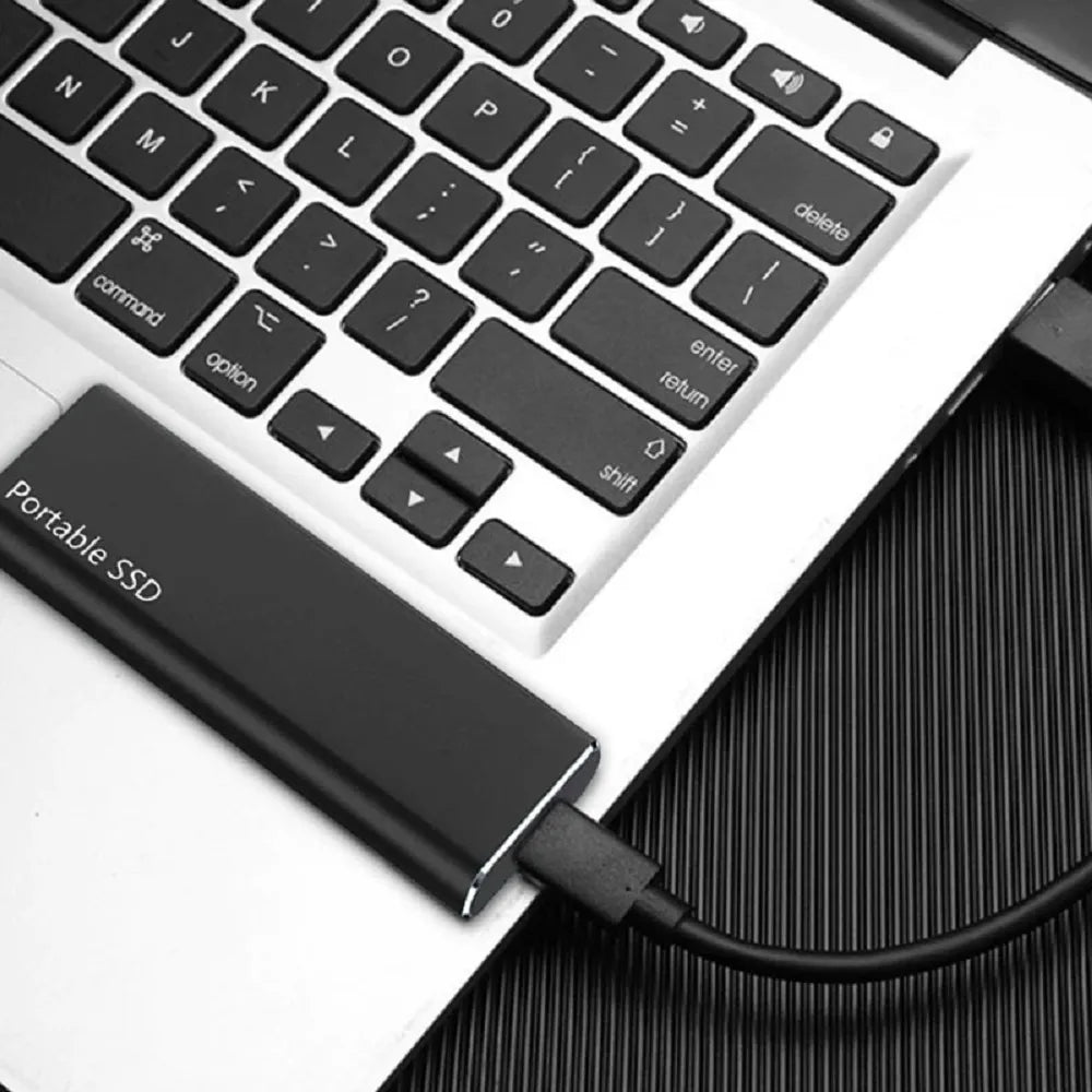 DATAVAULT – Ultra Dünne 4 TB Externe Festplatte USB-C