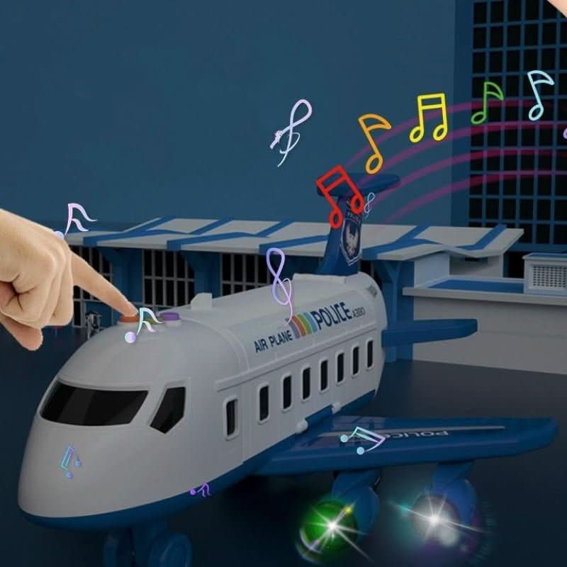 SKYQUEST – Abenteuer AirPlay Set mit Flugzeug & Fahrzeugen für kreative Kinder