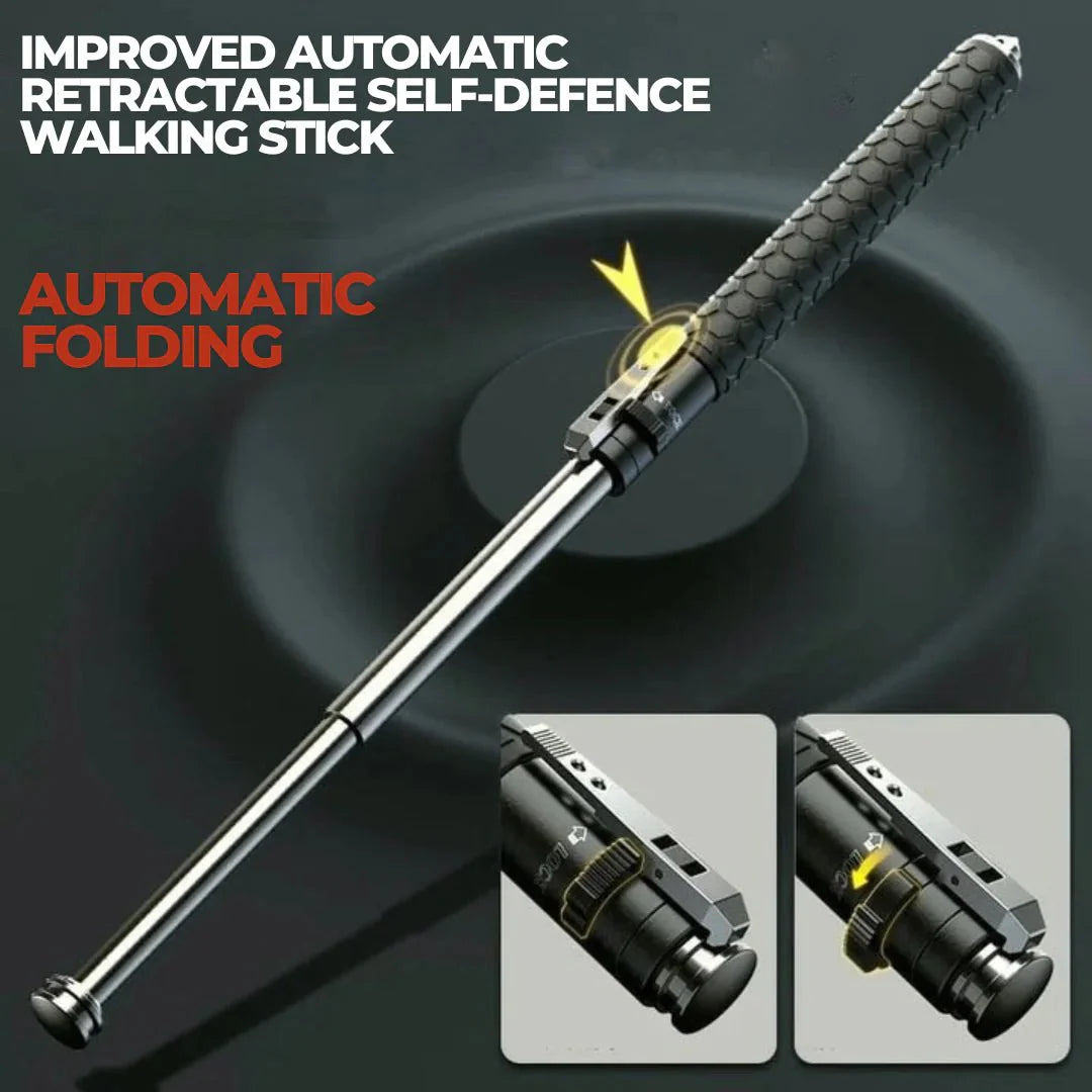 Guardian Trek Stick – Automatischer Wanderstock mit Selbstverteidigungsfunktion