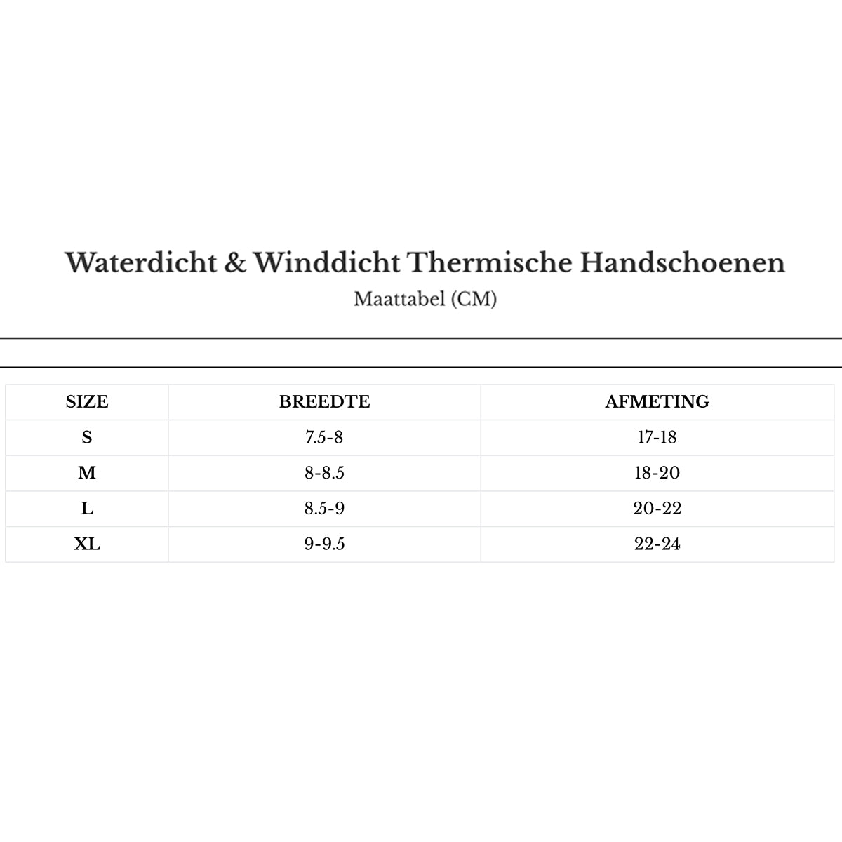 Winddichte Thermische Handschuhe - Warm und Gadgetfreundlich