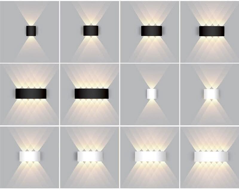 Wasserdichte LED-Außenwandleuchte – Elegante & energieeffiziente Außenbeleuchtung aus Aluminium