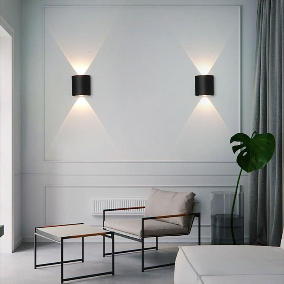 Wasserdichte LED-Außenwandleuchte – Elegante & energieeffiziente Außenbeleuchtung aus Aluminium