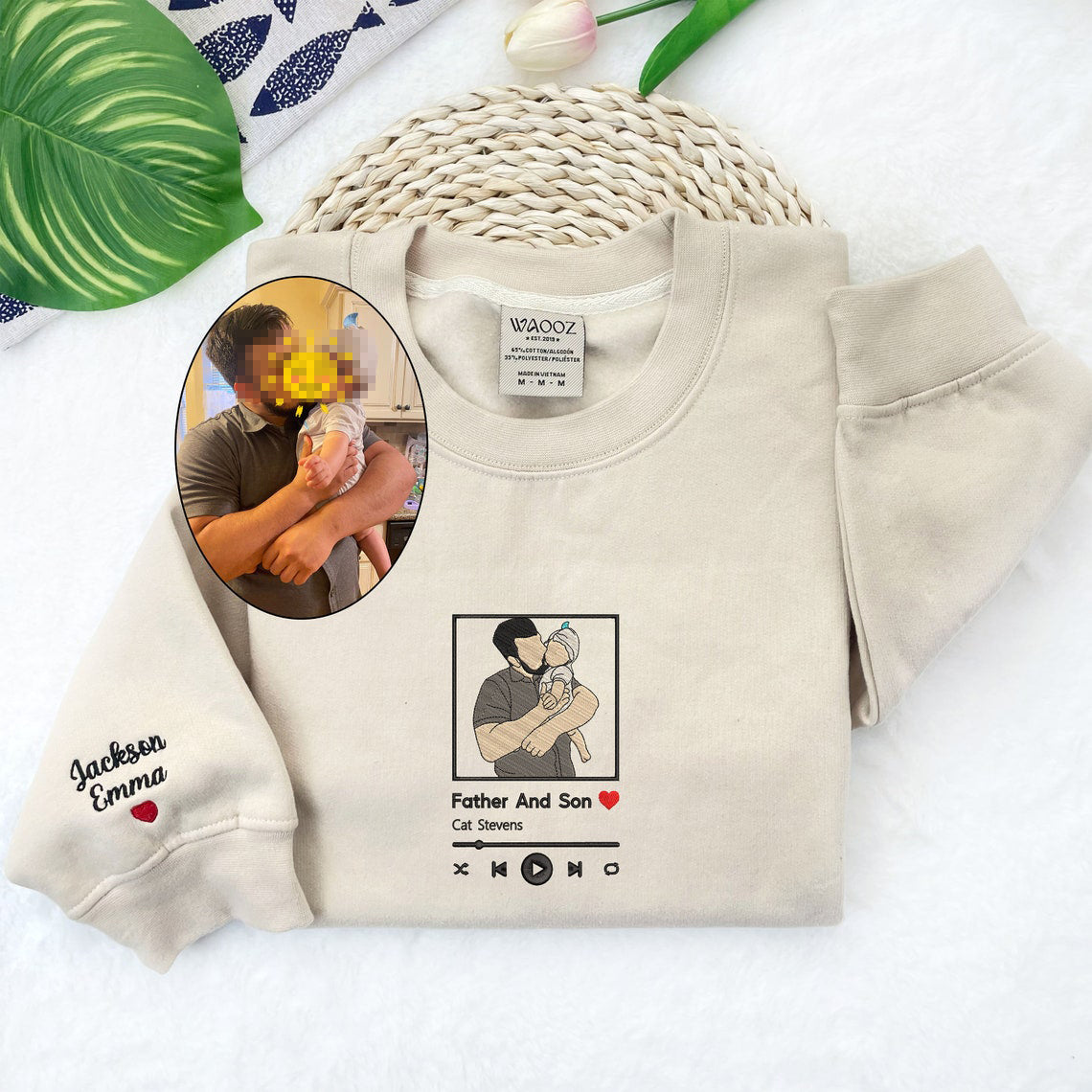 ThreadedMemories | Mach aus deinem Foto ein einzigartiges, tragbares Andenken voller Emotion und Stil