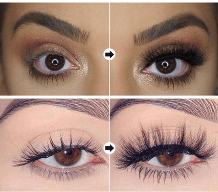 Flüssige Wimpernverlängerungs-Mascara