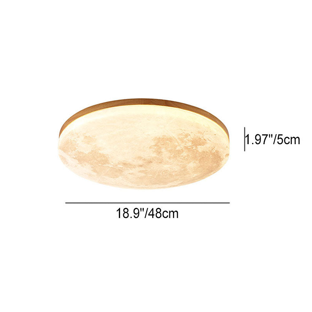 Deckenlampe - Realistisches Mondlicht | Sanfte LED Beleuchtung