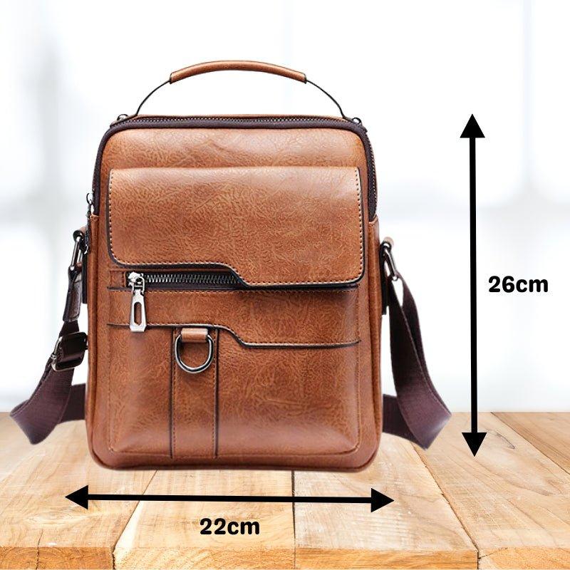 LuxeLeather™ Schultertasche - Modern und stilvoll