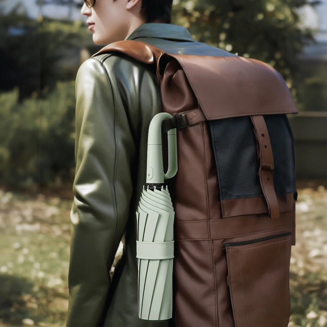 Ultra Windbeständige Regenschirm - StormShield Reflektierend