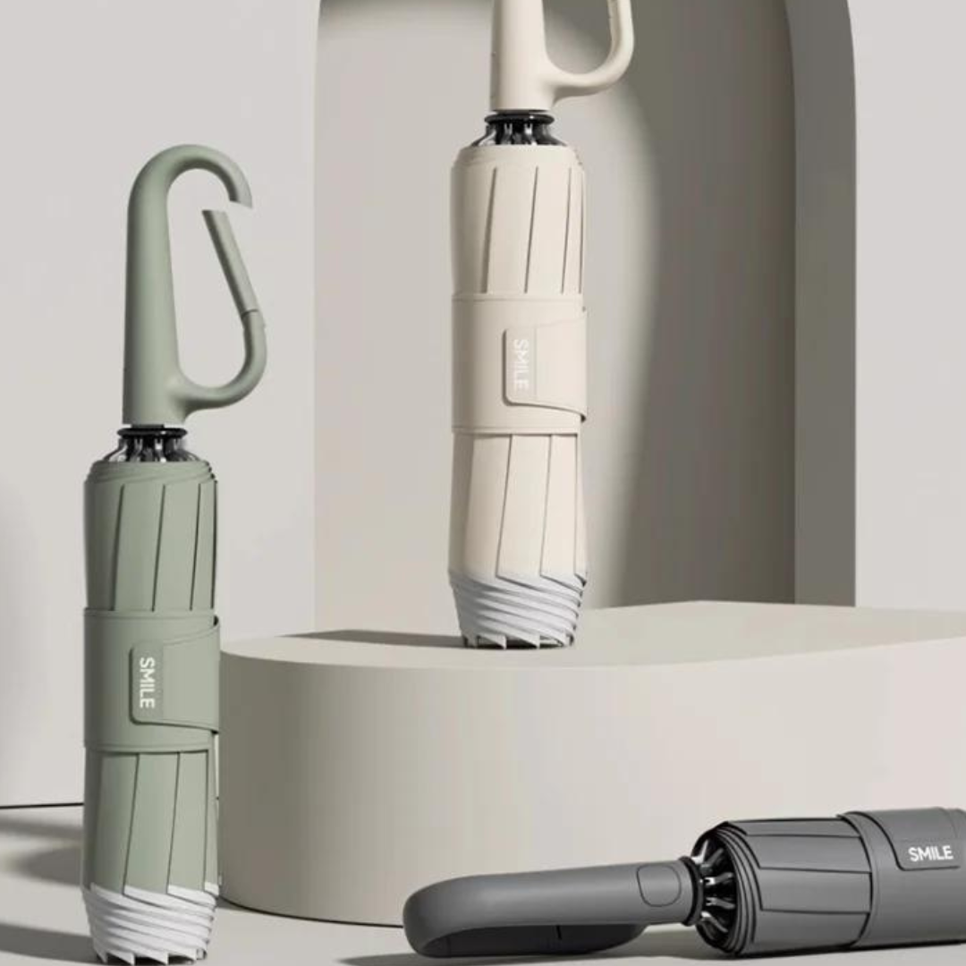 Ultra Windbeständige Regenschirm - StormShield Reflektierend