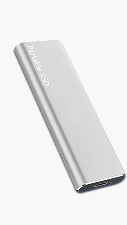 DATAVAULT 4 TB Externe Festplatte - Ultra Dünne USB-C Speicherung